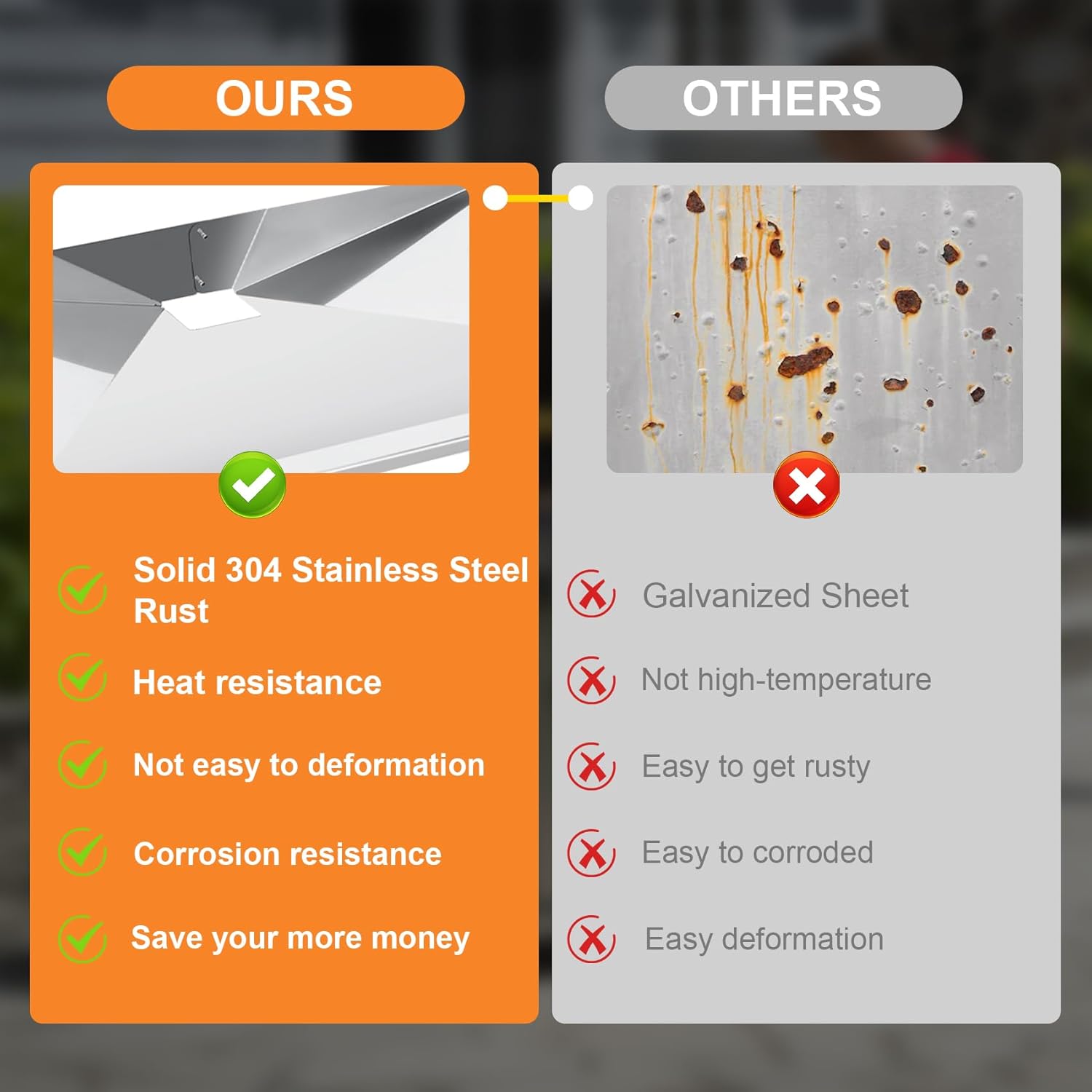 Anrain N710-0093 Grill Drip Pan, Grill Grease Drip Tray for Napoleon Prestige 500 Pro 500 Phantom Prestige 500, Grill Grease Pan Replacement Parts for Napoleon Grill, 23''*12 3/4'