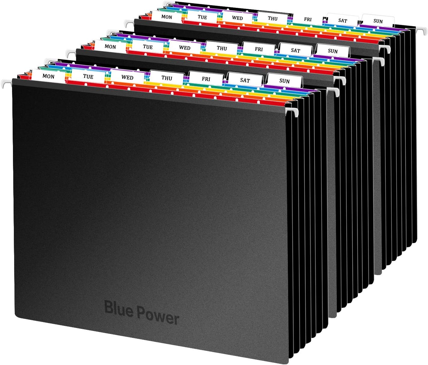 21 Pockets Hanging File Folders Letter Size,Accordian File