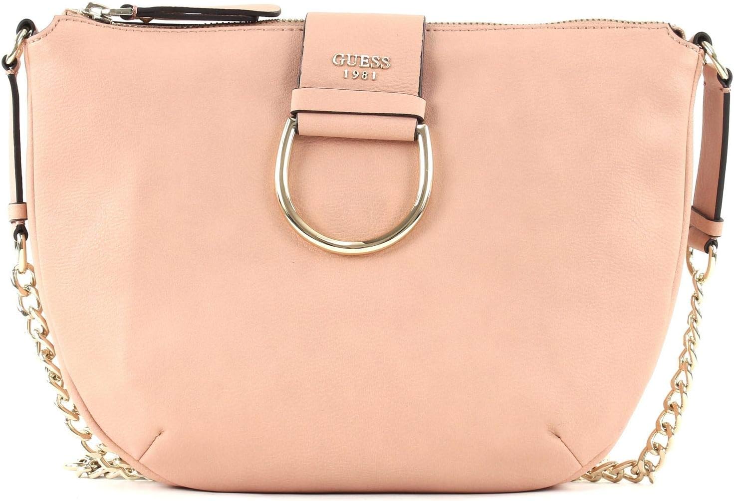 GUESS Fynn Crossbody Hobo Blush