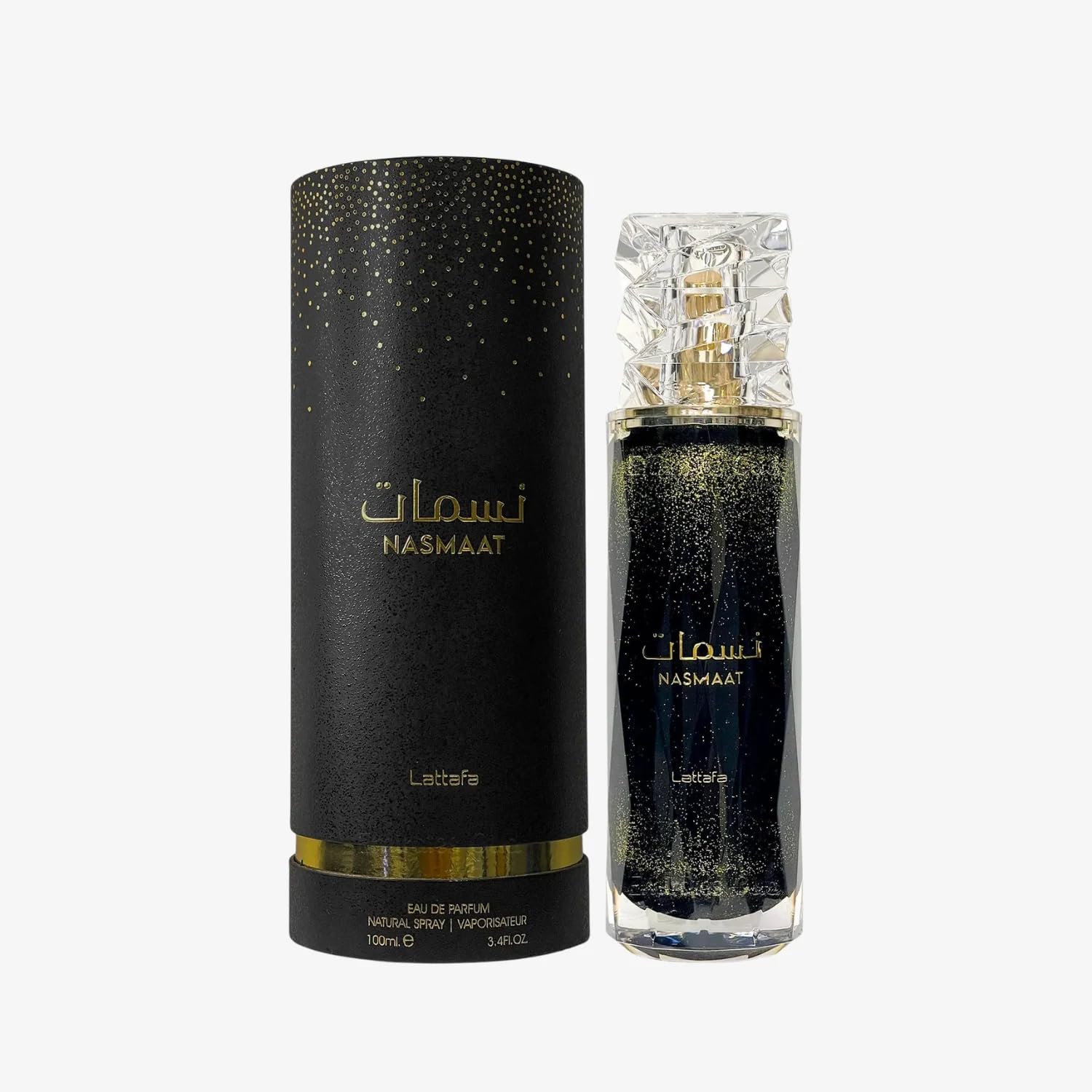 Lattafa Nasmaat – Fruity, Floral, Gourmand, Woody – Eau de Parfum Spray Long-Lasting Fragrance for Unisex, 3.4 Ounce / 100 ml