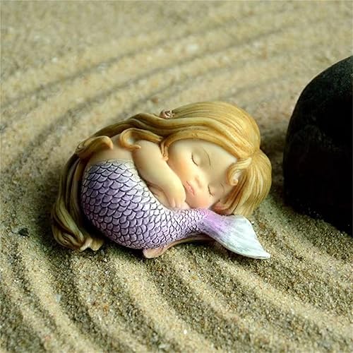 Miniatura 2 de YSCEN - Moldes de silicona para dormir, sirena 3D, diseño de princesa de sirena, manualidades, moldes de jabón hechos a mano, suministros para hacer