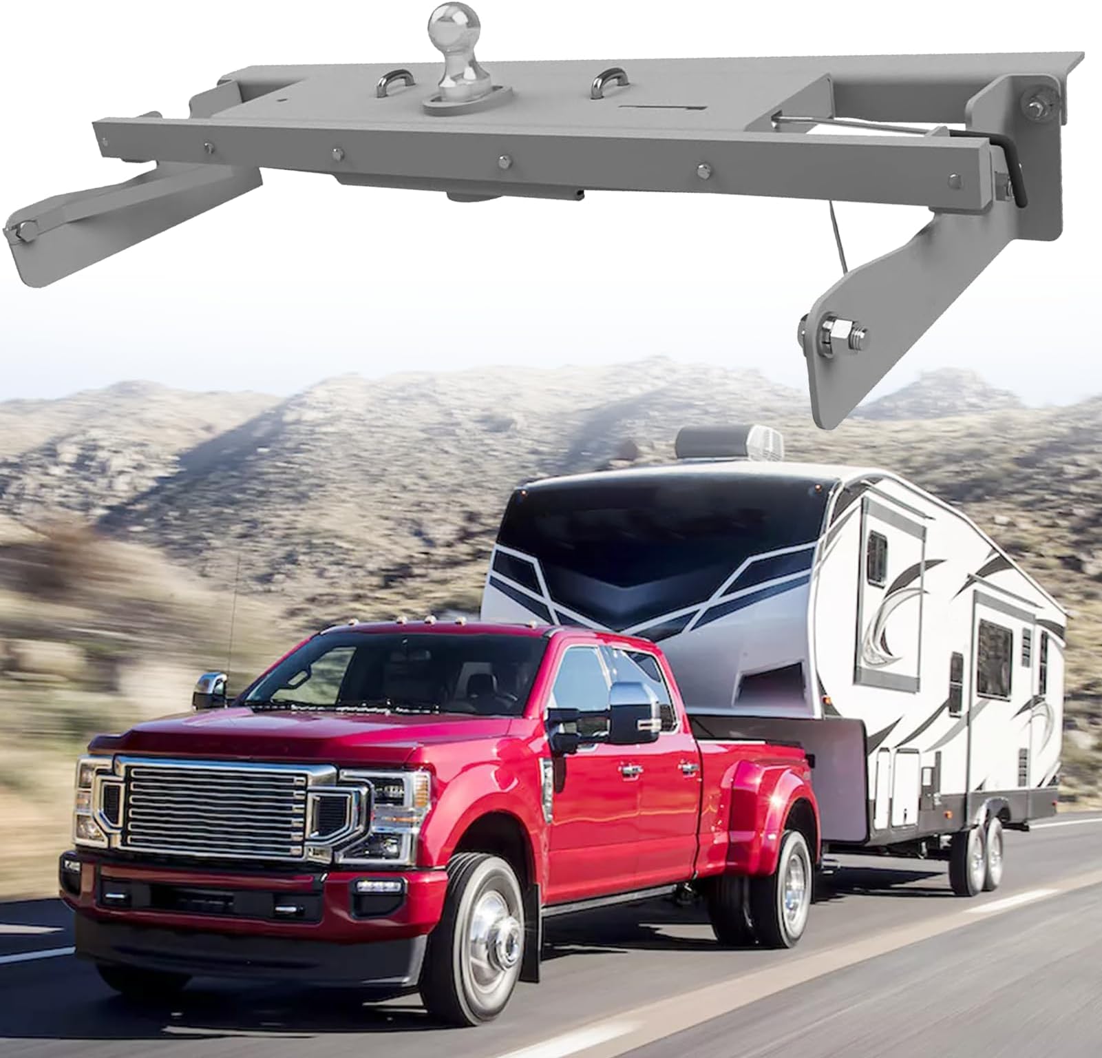 GOMADEIT Towing Gooseneck Hitch fits for Chevrolet