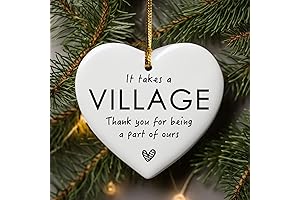 It Takes A Village Ornament : Thank You for Being a Part of Ours