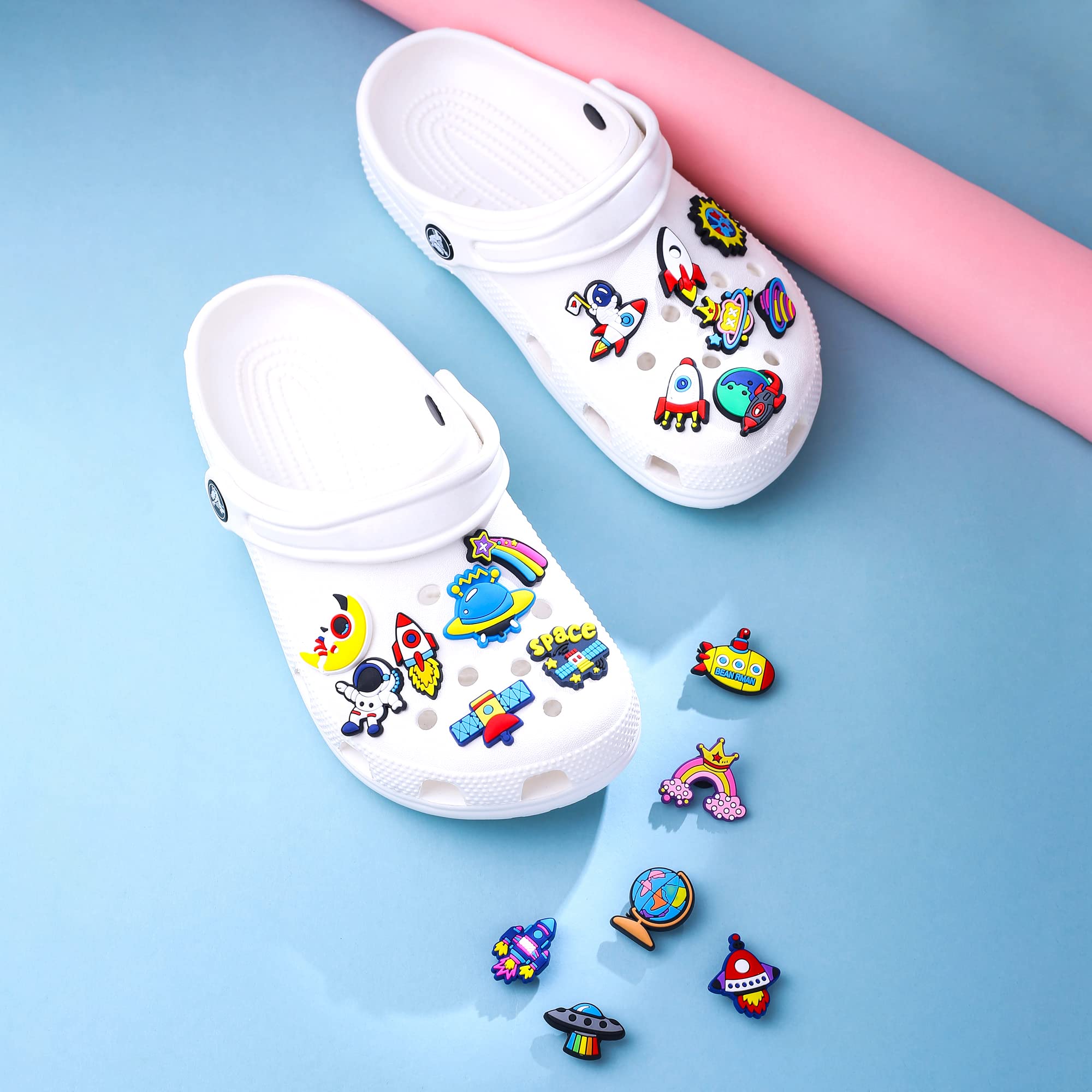 Shoe Charms for Teens Assorted Decor Clogs Pack of 20 Pcs