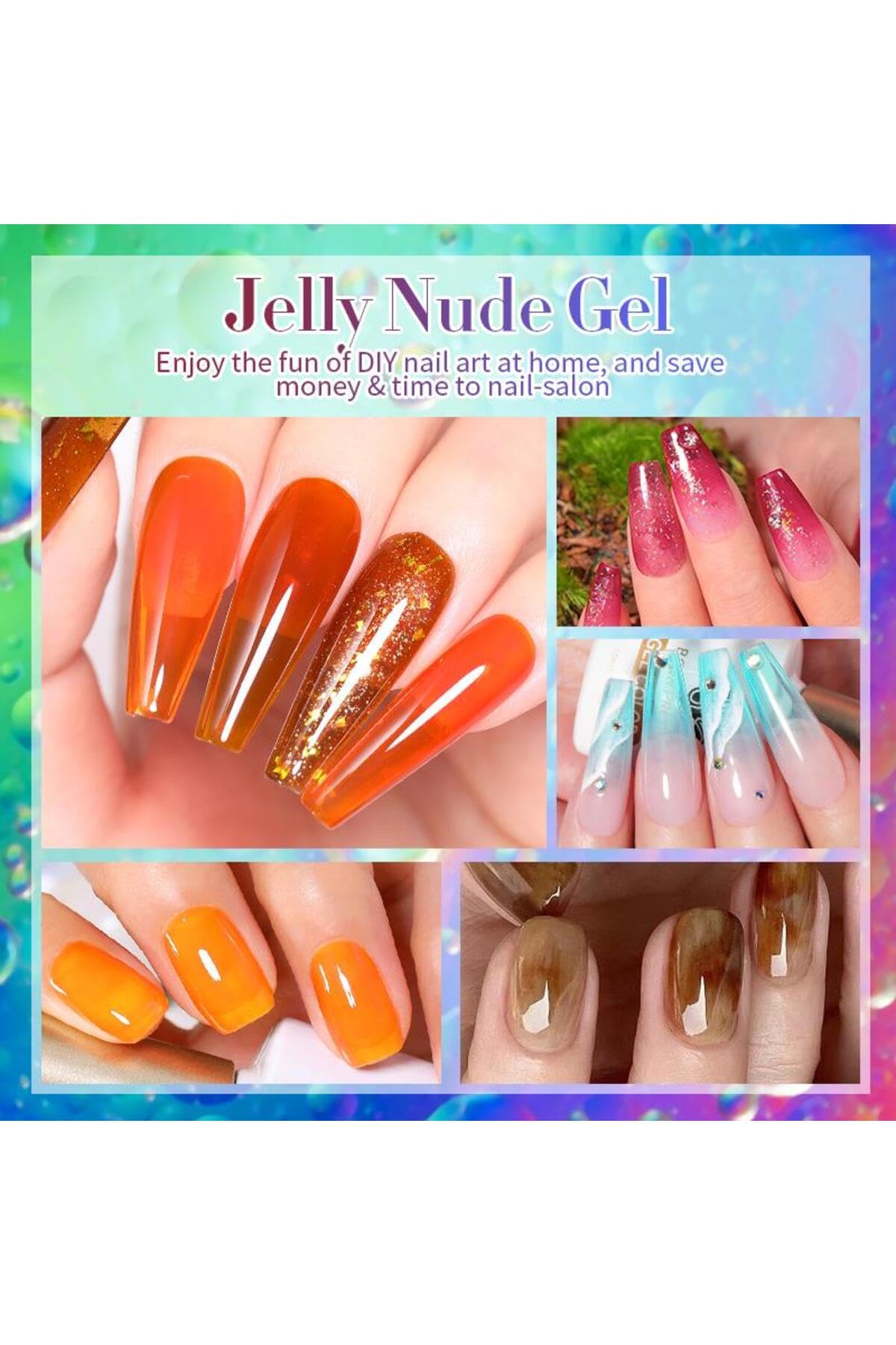 Born Pretty 10Ml Jelly Nude Seri Kalıcı Oje Jn51 (57851-1) 4132