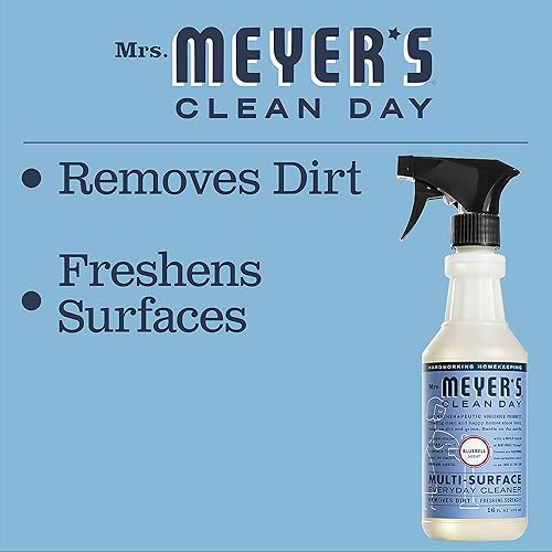 Miniatura 6 de Mrs. Meyer's - Spray limpiador multiusos Bluebell, 16 onzas líquidas, paquete de 3
