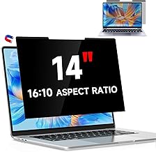 Sponsored You’re seeing this ad based on the product’s relevance to your search query.Learn more about this advertisement Magnetic Laptop Privacy Film 14 Inch Aspect Ratio 16:10, Anti Spy Blue Light Anti-Glare Privacy Film for Lenovo HP Dell Acer Asus Removable 14 Inch Display Filter
