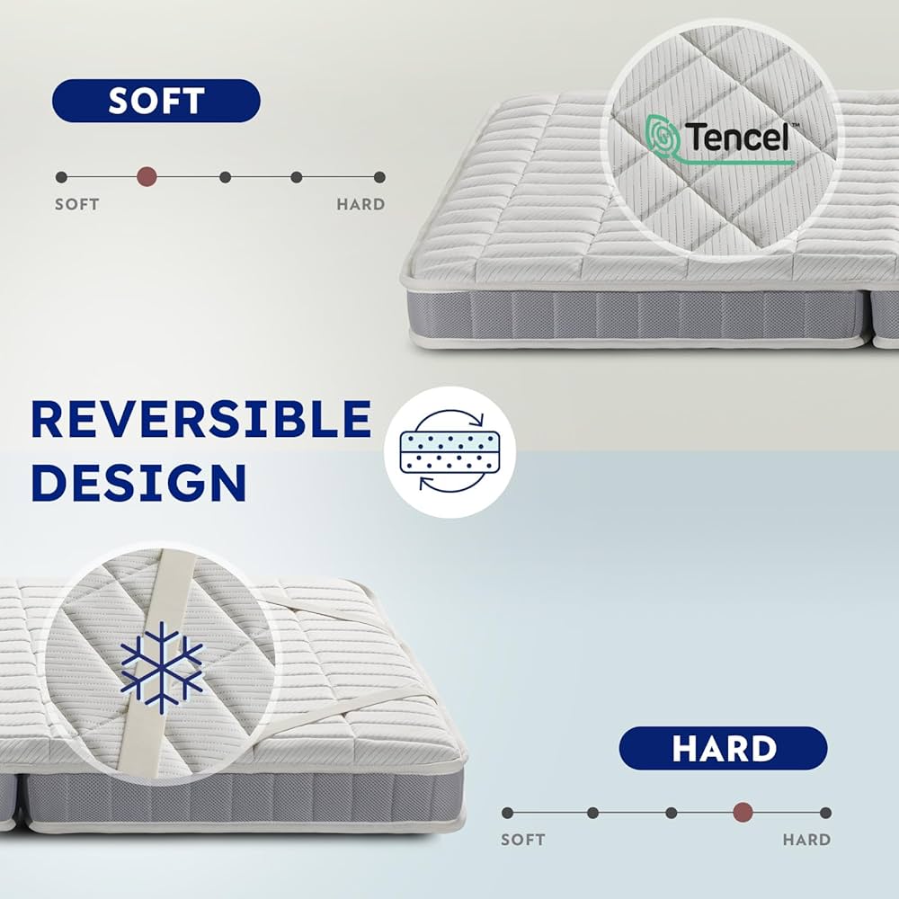 QUICKSLEEP QJ4 Z キューブマットレス シングルサイズ Amazon.com: QUICKSLEEP QA4 Z Cube Mattress, Premium 11.5