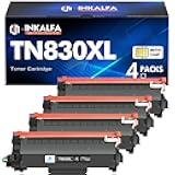 TN830XL TN830 Toner for Brother Printer HL-L2460DW DCP-L2640DW MFC-L2820DW Replacement for Brother TN830 XL/V/R TN 830XL 830 XL TN-830XL Cartridge HL-L2405W HL-L2400D Printer High Yield 4 Black
