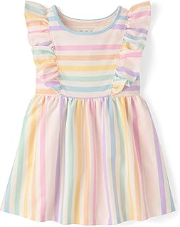 The Children's Place Baby Girls' and Toddler Short Sleeve Fashion Dress Price In India