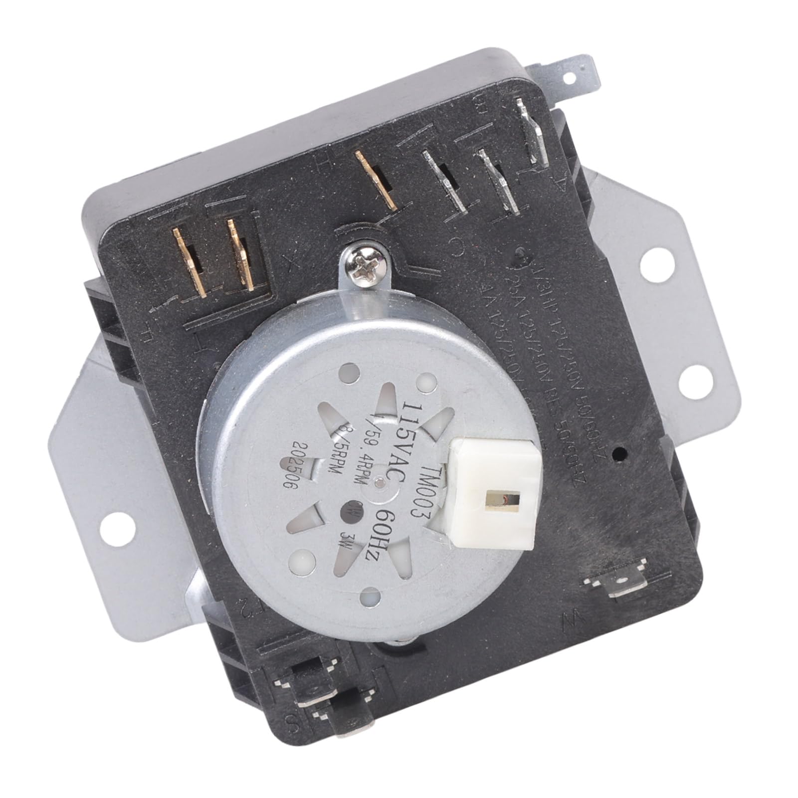 Jazuaiao Laundry Timer Metal Texture Reduces Power Waste Timing Suitable for Multiple Dryer Brands Metal Dryer Timer