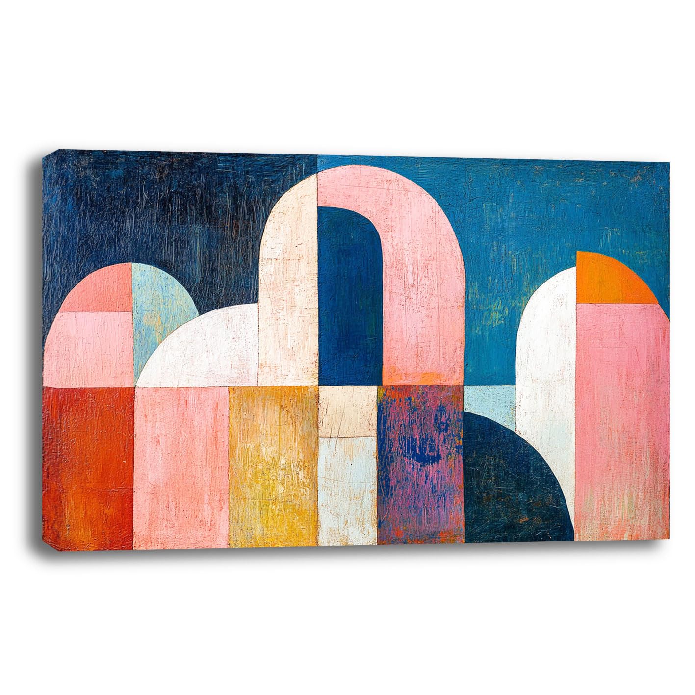 Quadro Moderno Soggiorno Astratto Industrial Quadri moderni Astratti da Parete XXL grande Stampa su tela Canvas Decorazione Murale muro Arredo Camera da letto Cucina (11, 70x120 cm, Canvas intelaiato)