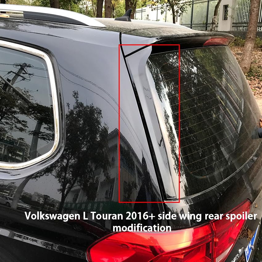 Spoiler Arrière / Aileron De Toit Pour Volkswagen Touran - En Fibre De Verre, Prêt à Peindre, Finition Mate
