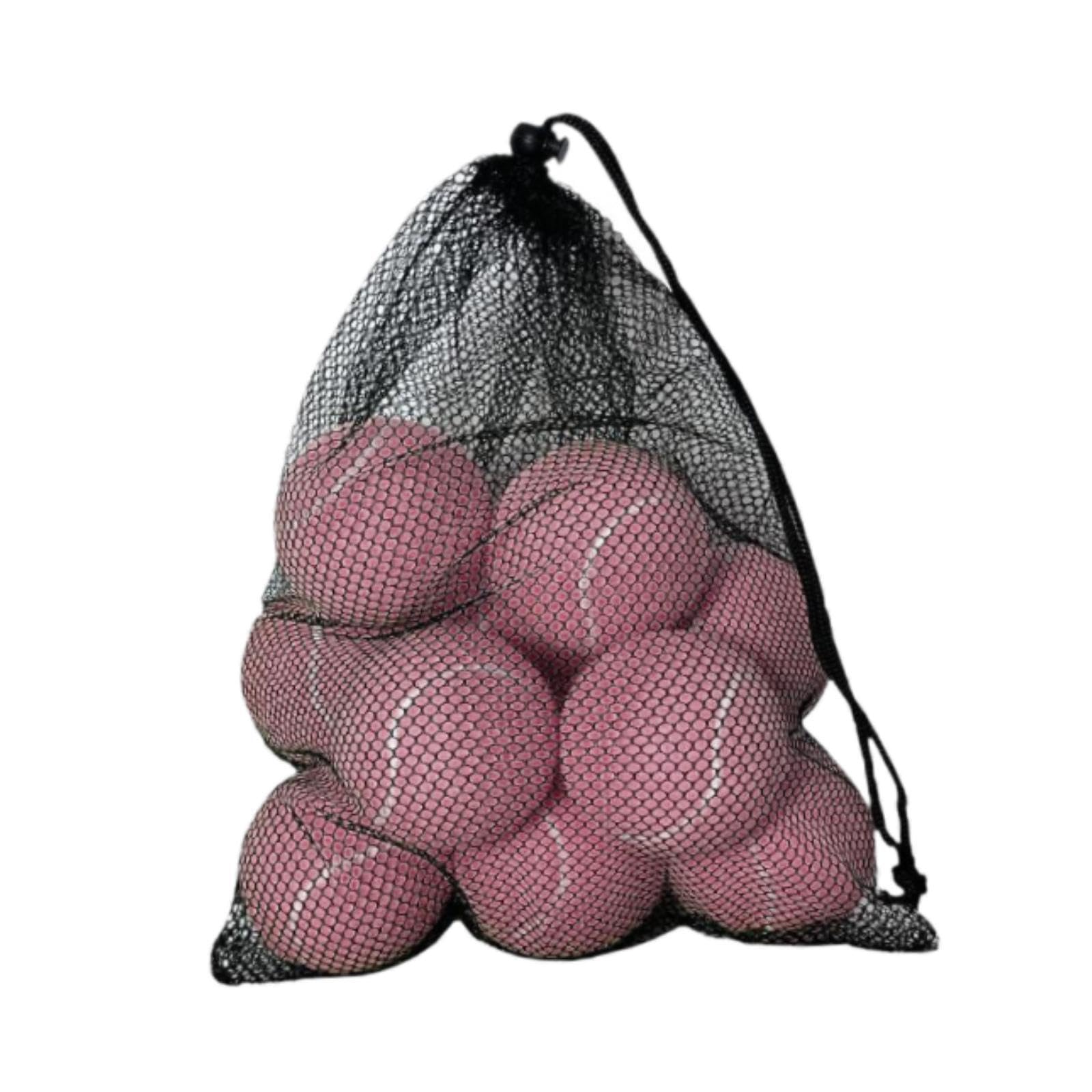 Balles de Tennis d'entraînement élastiques, Ensemble Professionnel pour l'exercice en extérieur, Enfants et Adultes, avec Sac. Ces balles de Tennis sont conçues pour