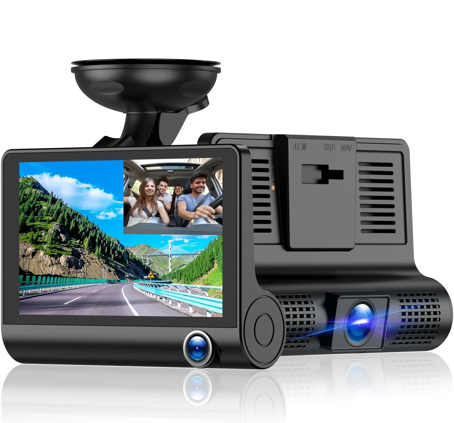 4CH Dash Camera ドライブレコーダー Amazon.co.jp: HUPEJOS 4カメラ ドライブレコーダー 360度