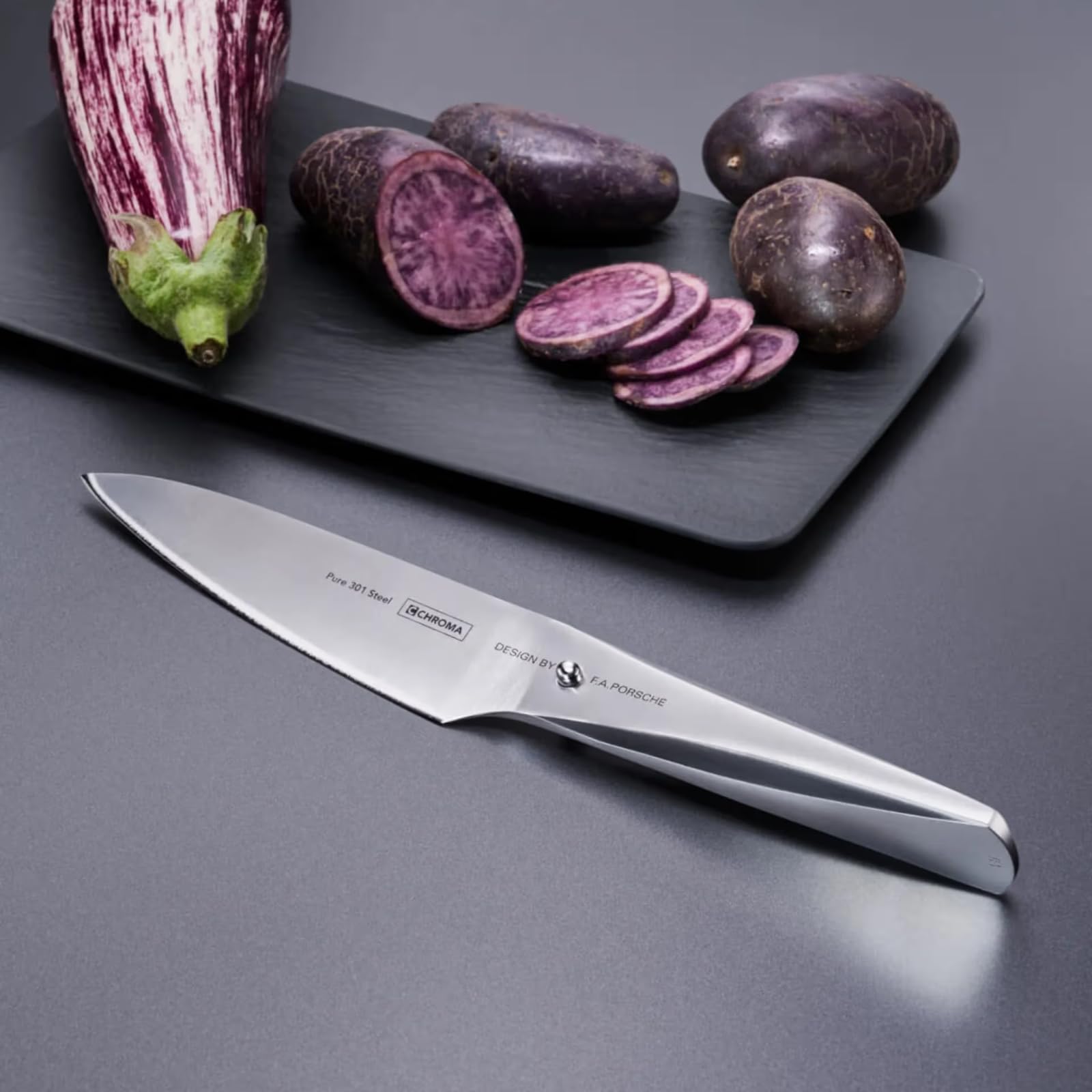 Amazon.com: Chroma P04 Small Chef's Knife Type 301 by F.A. Porsche