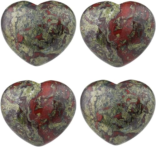 Miniatura 7 de TUMBEELLUWA Piedras curativas talladas corazón soplo amor cristal chakra preocupación reiki bolsillo palma piedra 1.5 pulgadas, geoda de ágata drusa