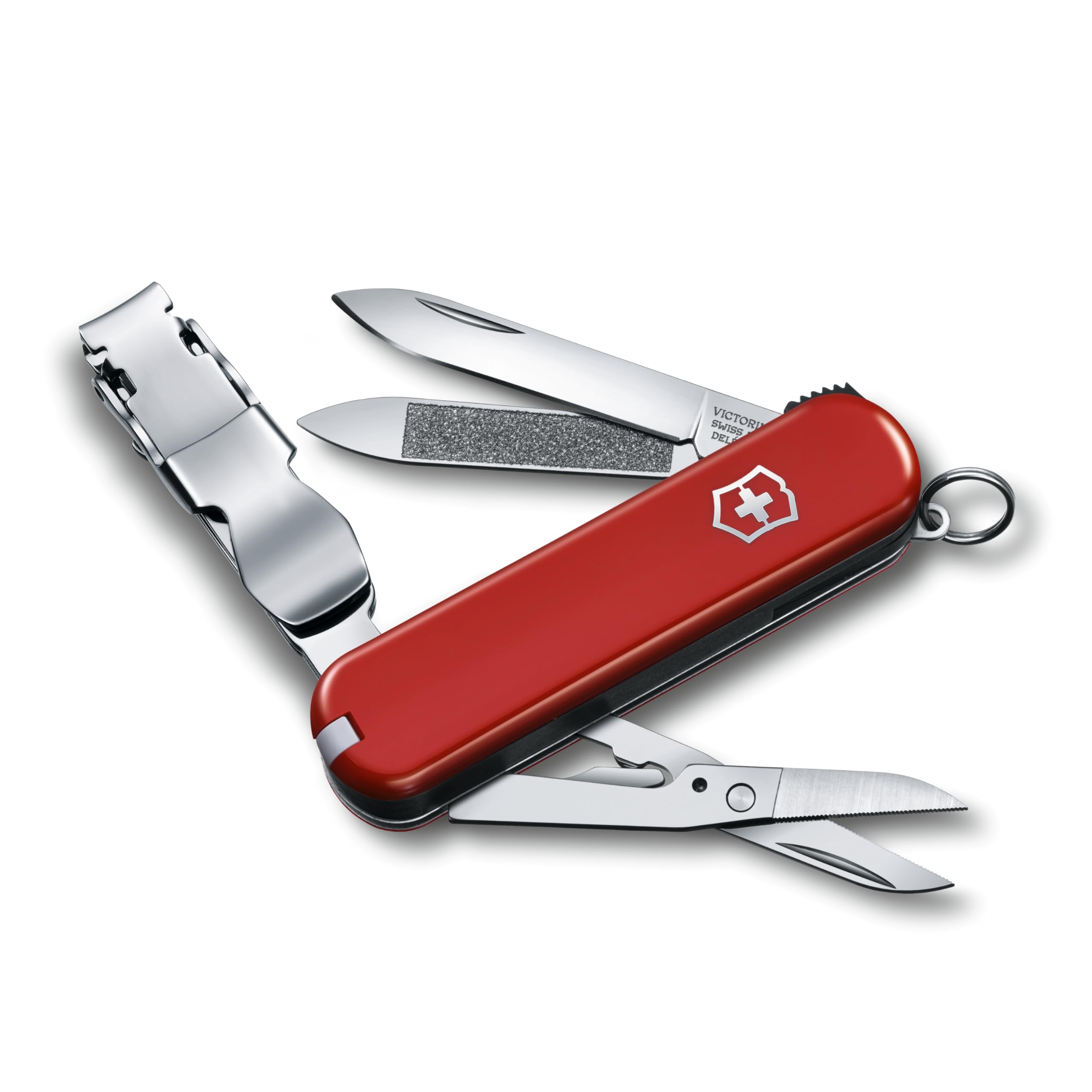 VICTORINOX(ビクトリノックス) ネイルクリップ 爪切り つめきり 防災グッズ カーブ刃 防災グッズ 救急 ステンレス鋼 さびにくい コンパクト 【国内正規品】