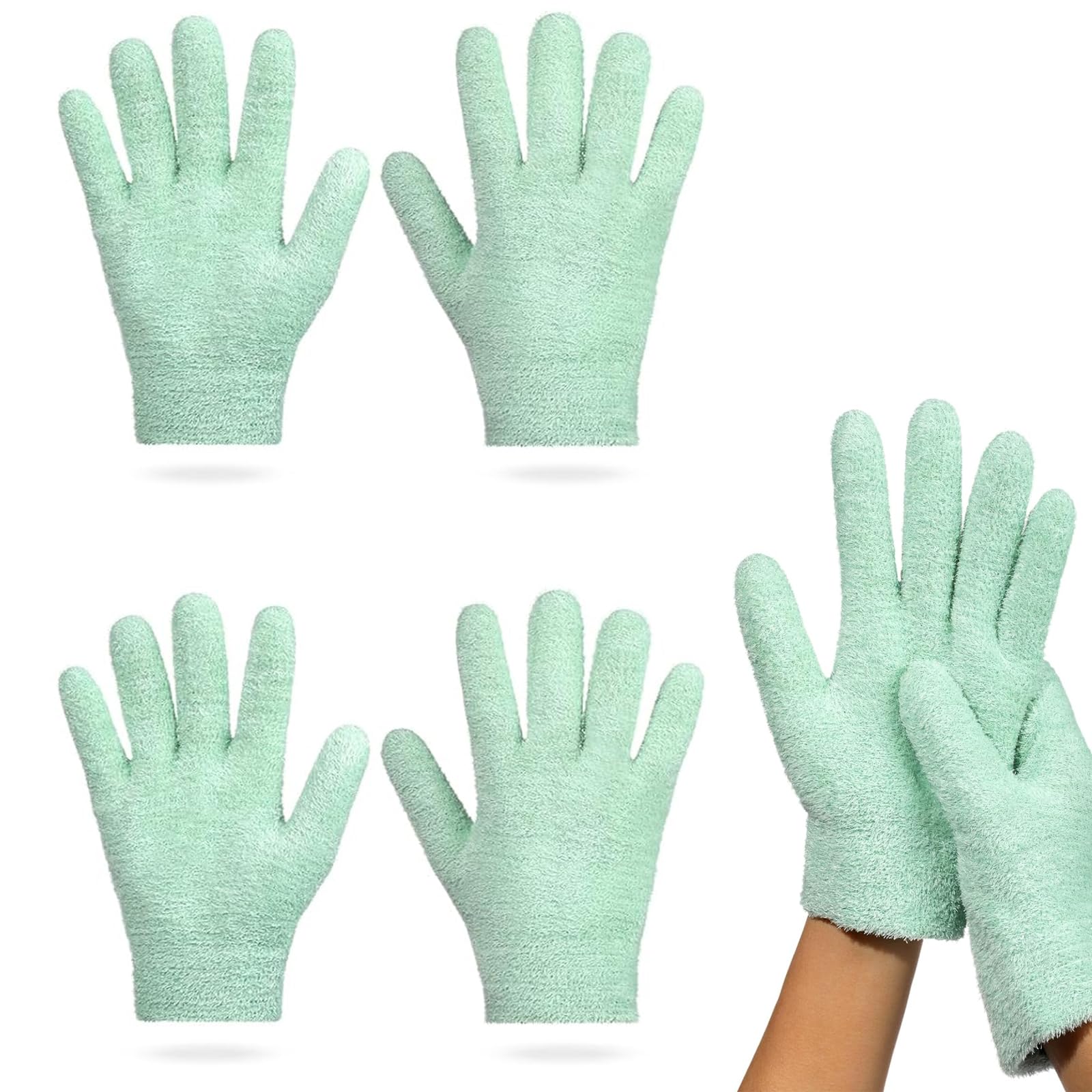 Night Time Gloves For Dry Hands Amazon.com : RONRONS 2 Pairs Cotton Gloves for Moisturizing Hands
