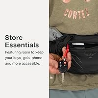 Vista 3 de Osprey Riñonera de hidratación Duro Dyna con frascos suaves hidráulicos para correr