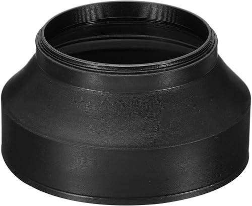 Vista 9 de PATIKIL Parasol para lente de cámara de 1.929 in, protector de lente plegable de goma, bloquea el exceso de luz solar, mejora la fotografía