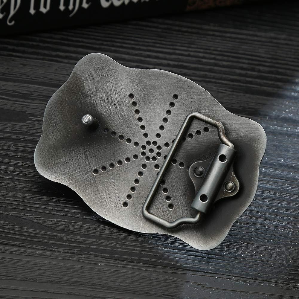 KDG Western Cowboy Belt Buckles Men Vintage Novelty Large Handmade Belt Buckle… - Image 6