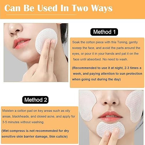 Miniatura 5 de Ácido glicólico de 8.1 fl oz de tóner al 7%, ácido glicólico 7% solución de rejuvenecimiento tonificante, exfoliación facial, poros de astringa,