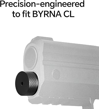 Fast Cap Adapter for CO2, Quick Change Compatible with Byrna CL, Aluminum
