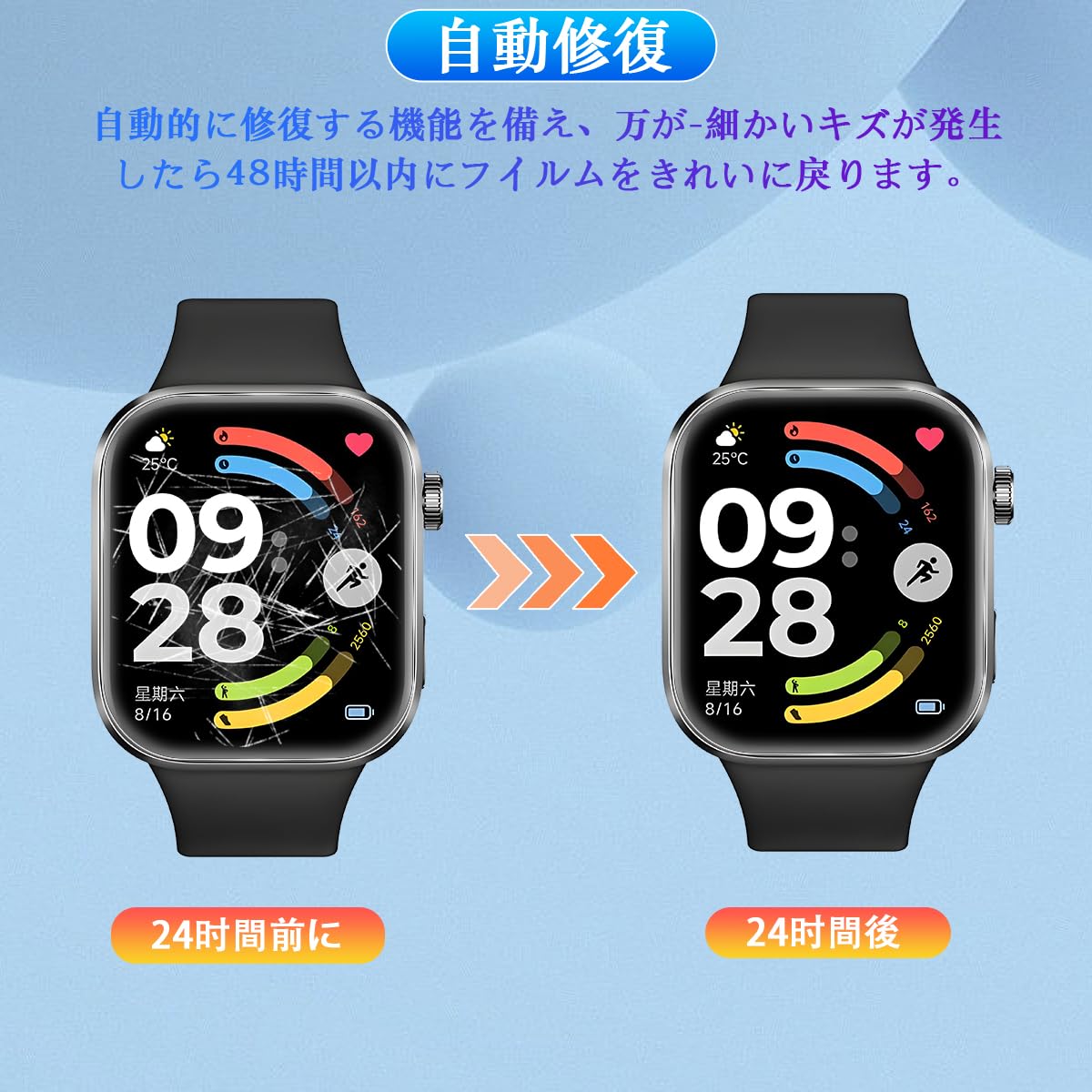 Amazon | 【5枚セット】 対応 Xiaomi Redmi Watch 6 フィルム 5枚 