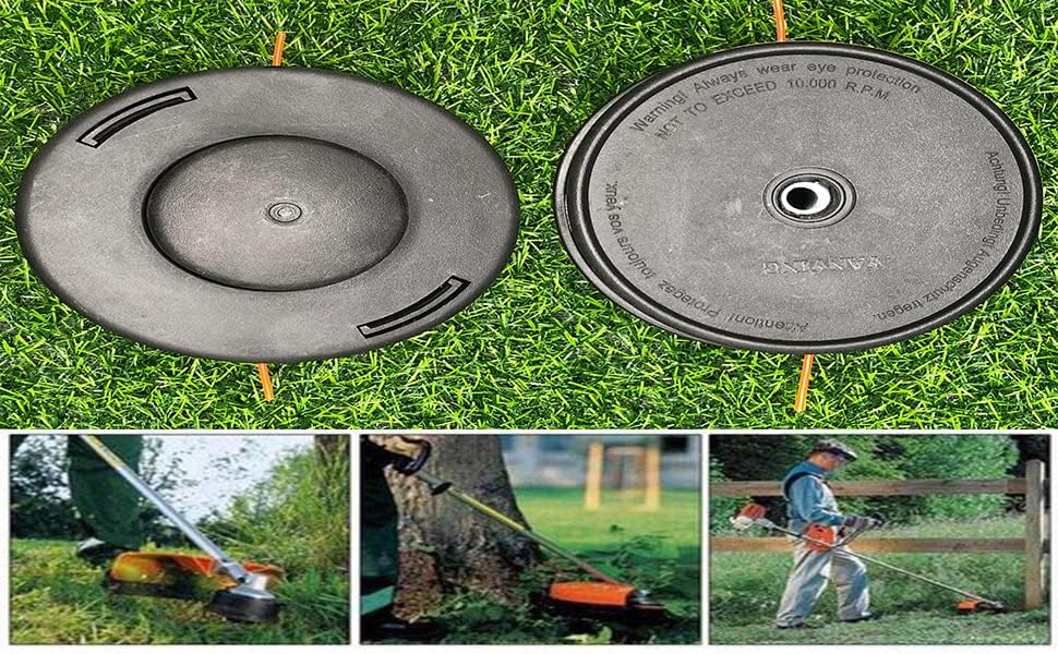 Miniatura 7 de YANYING Cabezal de recortadora 40-2 para Stihl FS44 FS160 FS220 FS280 FS300 FS310 FS350 FS360C-E FS400 FS410 FS450 FS460 FS460C-EM FS480 FS490C-EM ,