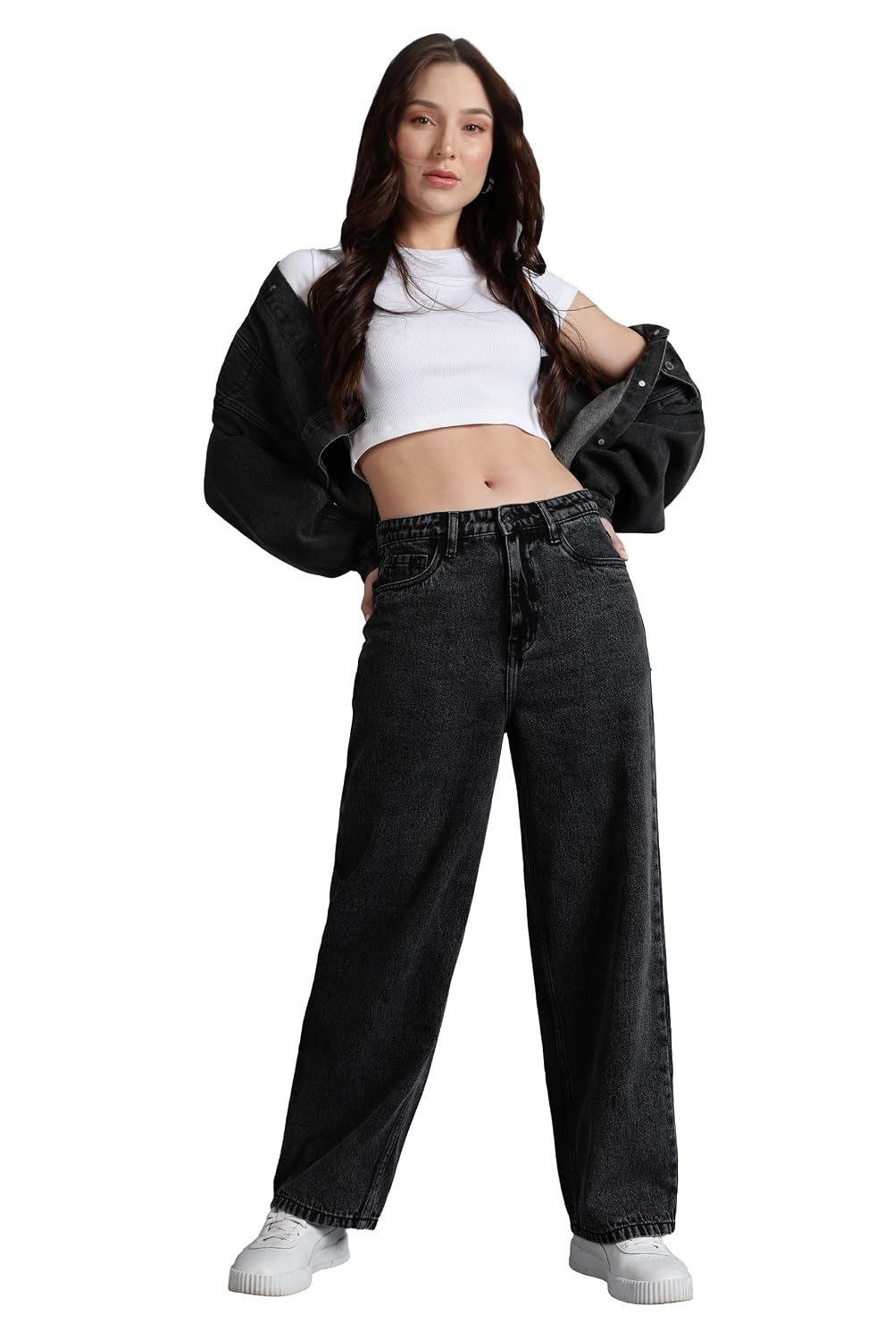 INKD Women's Baggy Fit Jeans - Mid-Rise | 100% Cotton | Jeans for Women (Available in Plus Sizes) - Review, Price and Buying Guide