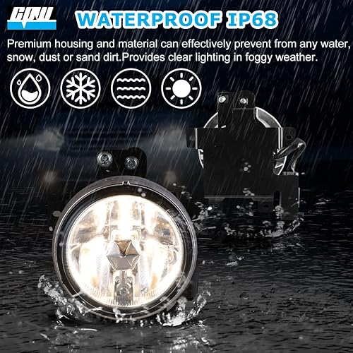 Miniatura 3 de CPW Luces antiniebla OEM para Honda Element, conductor y pasajero 2003, 2004, 2005, 2006, proyector de conducción de conductor y pasajero, luces