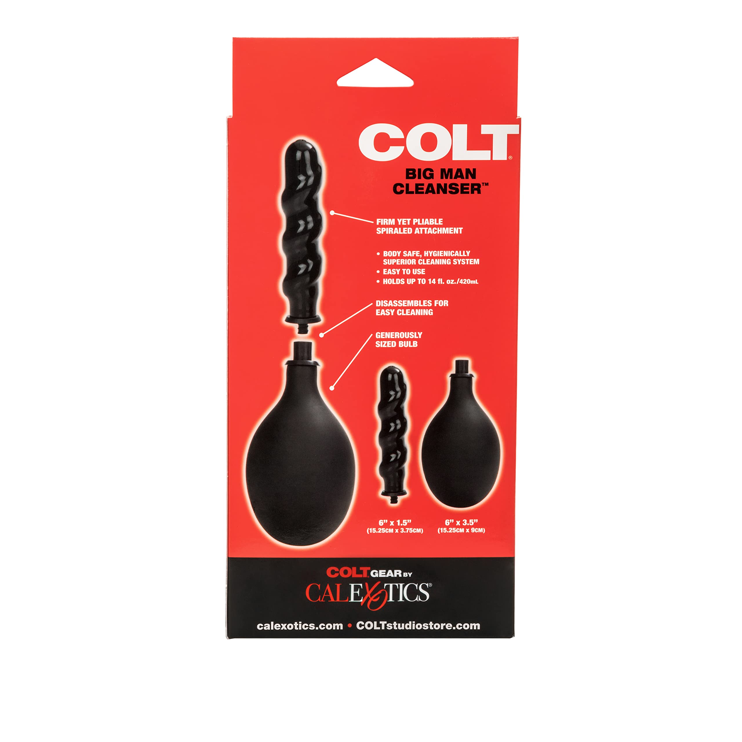 California Exotic Novelties Colt Big Man Cleanser Système d'eau