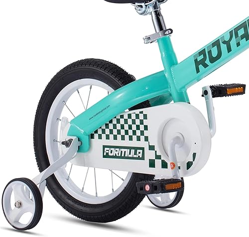 Miniatura 5 de Royalbaby Bicicleta Cubetube para niños de 3 a 9 años, bicicleta para niños pequeños de 12, 14, 16, 18 y 20 pulgadas, con ruedas de entrenamiento,