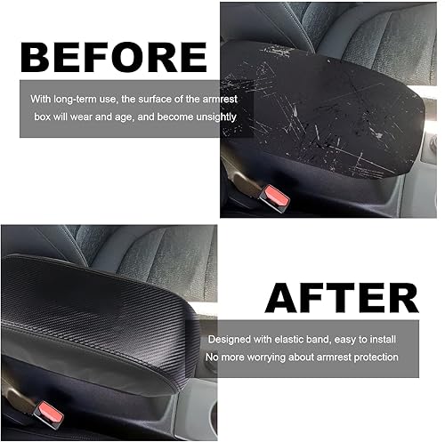 Vista 112 de YEE PIN Civic - Funda para reposabrazos Civic de 10ª generación, tapas para reposabrazos Civic Thenice para 10ª generación Civic 2018-2021, cubierta