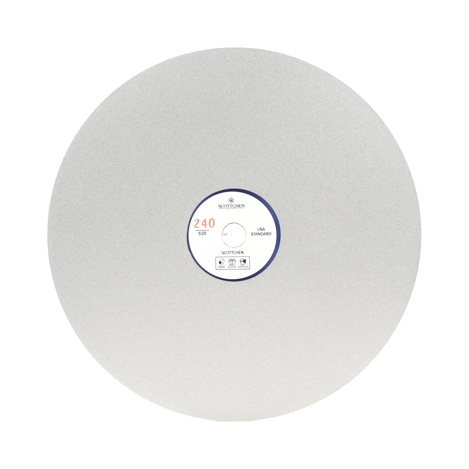 Diamond Grinding Disc - 6" Lap Wheel for Jewelry & Stone -15