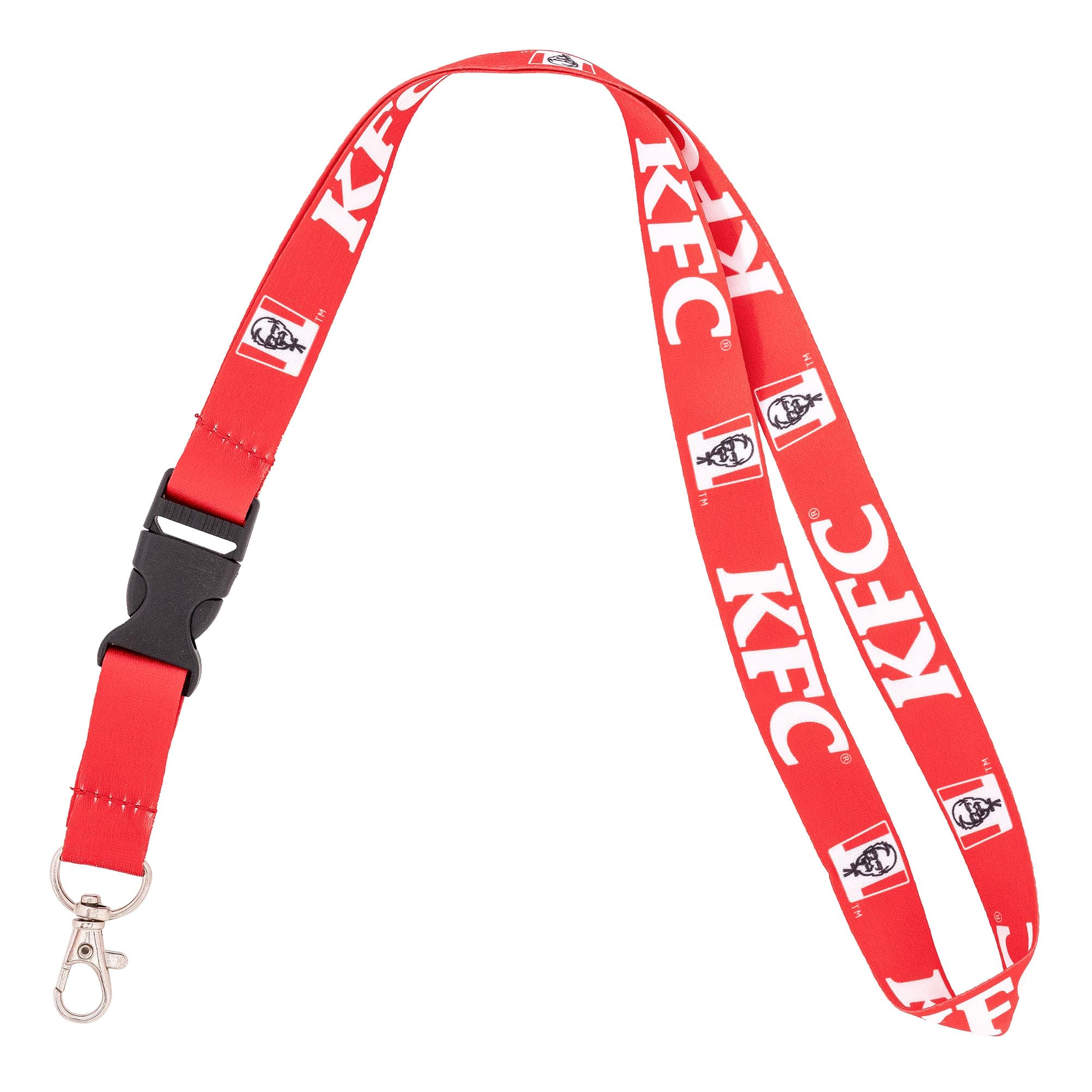 Desert Cactus KFC Lanyard Kentucky Fried Chicken Car Keys ID Badge Holder Keychain Detachable Breakaway Snap Buckle (Lanyard C)