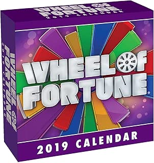 Wheel of Fortune 2019 Day-to-Day Calendar - coolthings.us