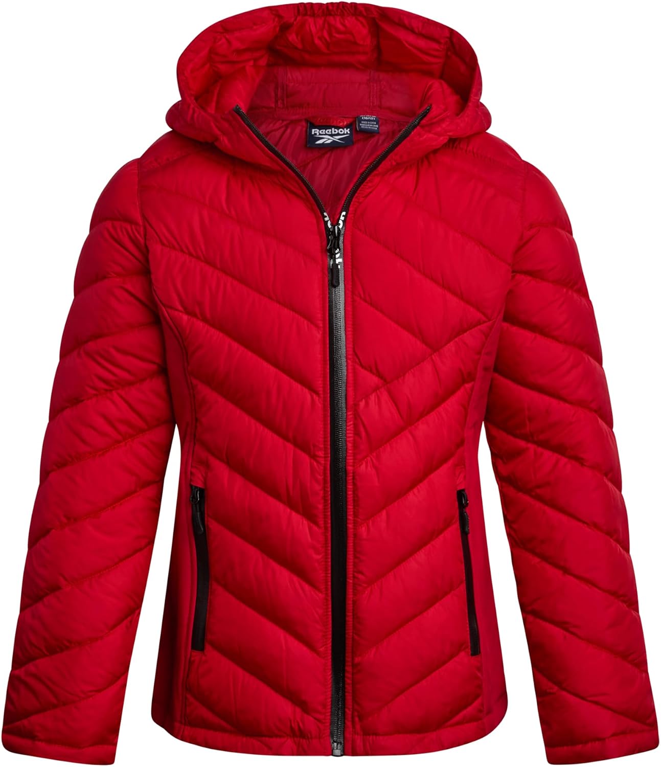 Reebok Girls Winter Jacket - Weather Resistant Hooded Quilted Puffer Parka Girls Jacket - Lightweight Warm Winter Coat - Image 5