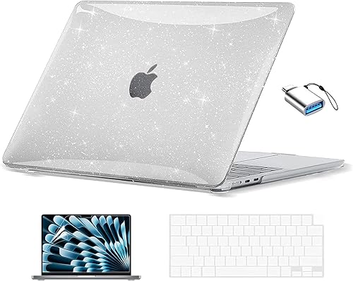 Miniatura 19 de EooCoo Funda compatible con MacBook Air de 13 pulgadas 2026 2025-2022 M4 M3 M2 modelo A3240 A3113 A2681, Mac Air de 13.6 pulgadas, carcasa rígida