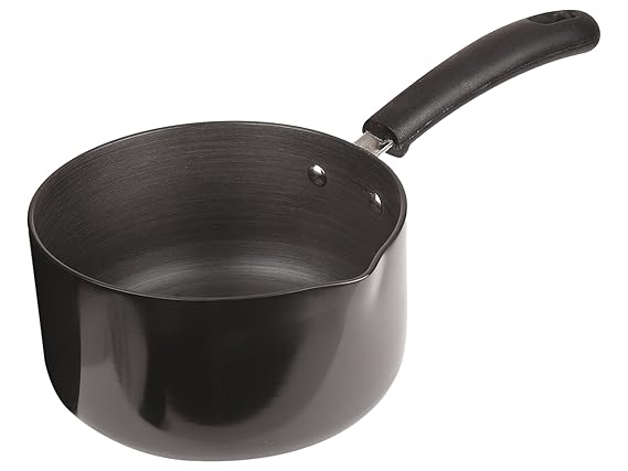 Marlex Hard Anodised Spazio (3 mm Series) Sauce Pan 10 Inch
