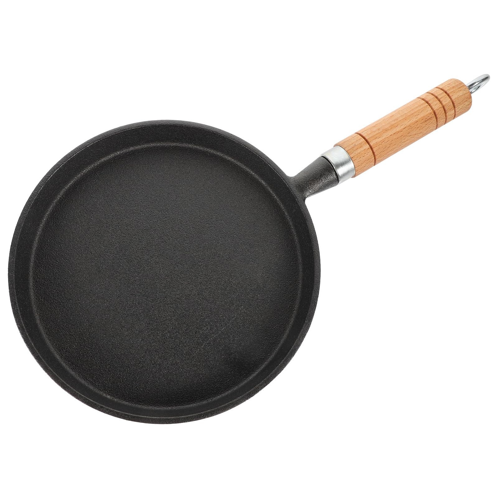 Poêle en fonte ustensile cuisine polyvalent pour pizza et plat maison