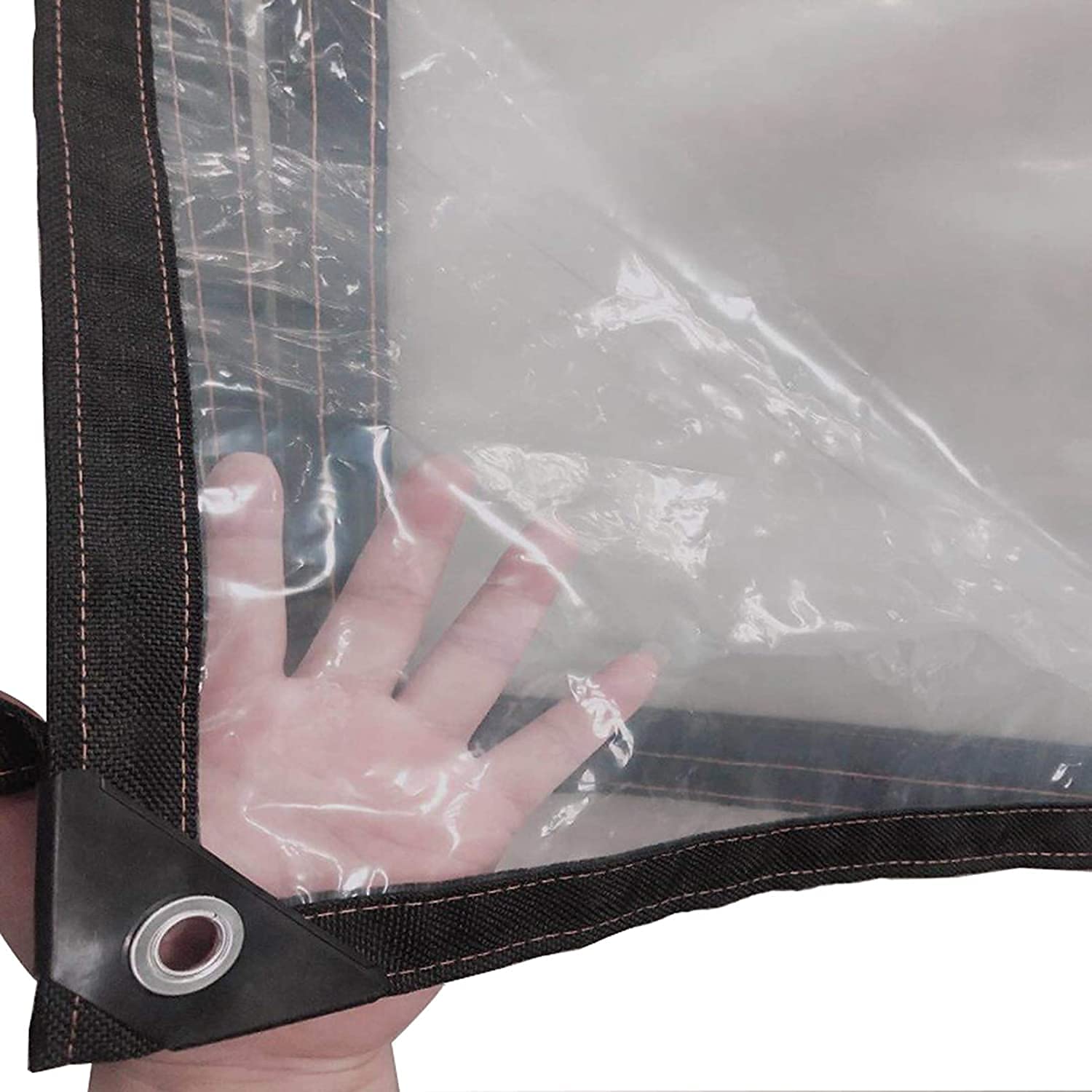 Lámina de lona impermeable y tela de película transparente para aislamiento de ventanas