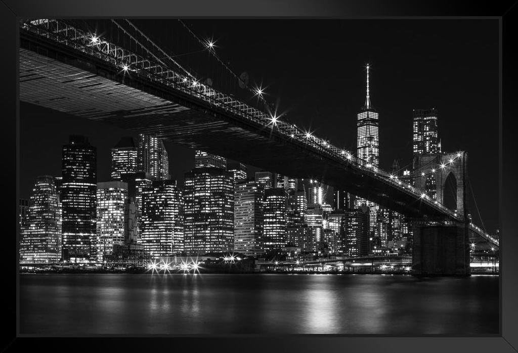 Printable Wall Art Brooklyn Bridge Photography Prints New York Print 