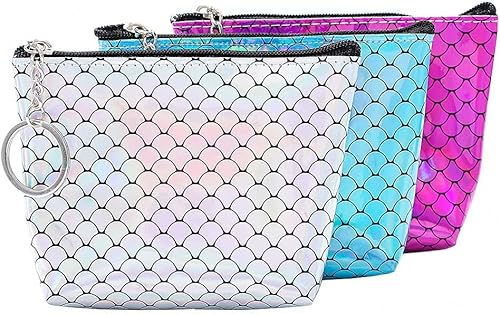 Miniatura 2 de Yokawe 3 monederos hologramas, monedero con cremallera, monedero pequeño, monedero con láser, monedero, Monedero