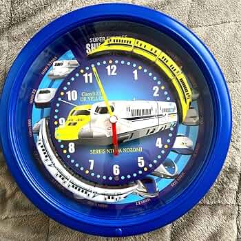 『新幹線 掛け時計』 Amazon.co.jp: ダブルトレイン新幹線クロック 掛け時計 駅メロ