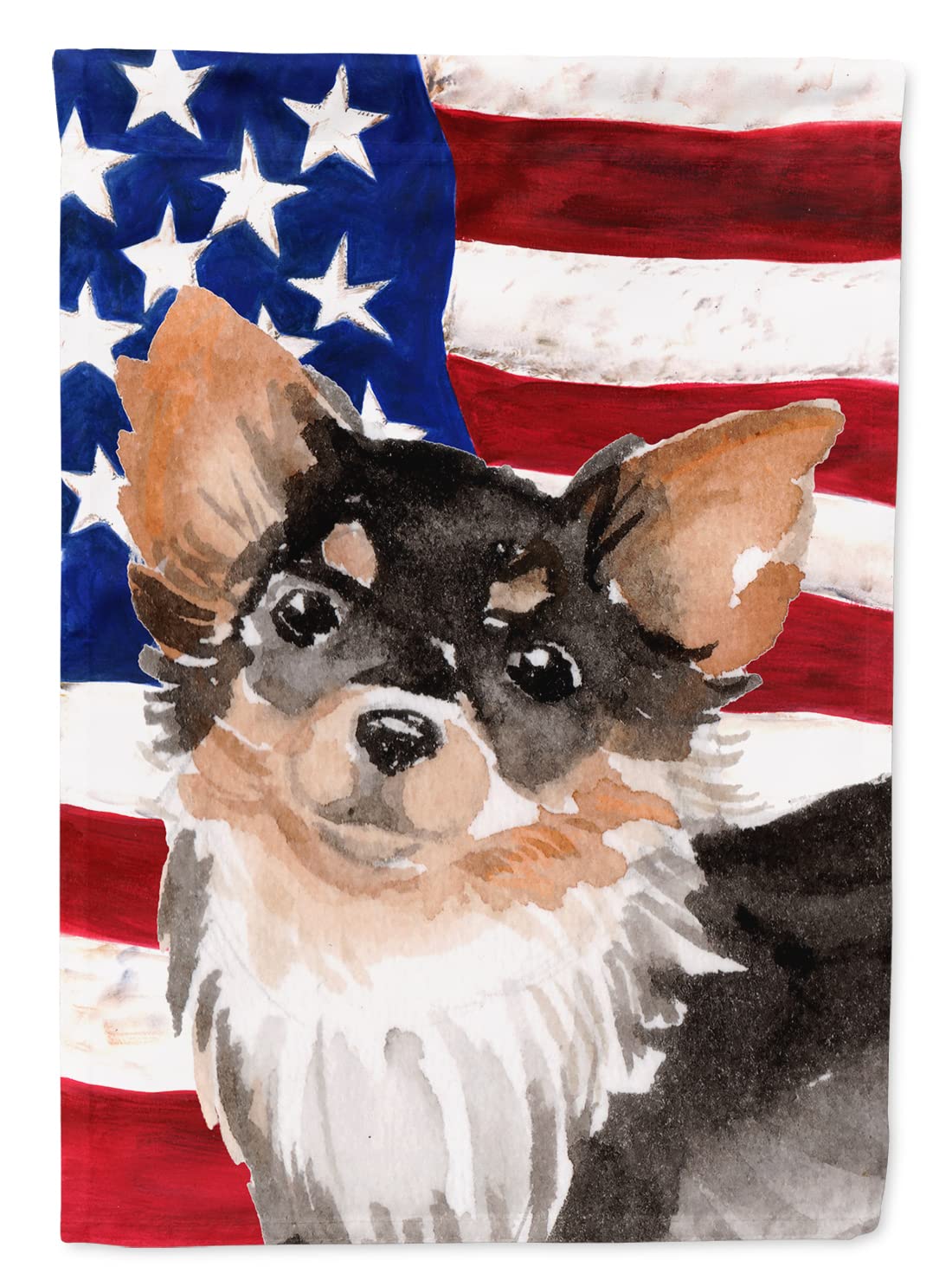 Drapeau Chihuahua poil long pour décorer votre jardin Caroline's Treasures BB9389CHF