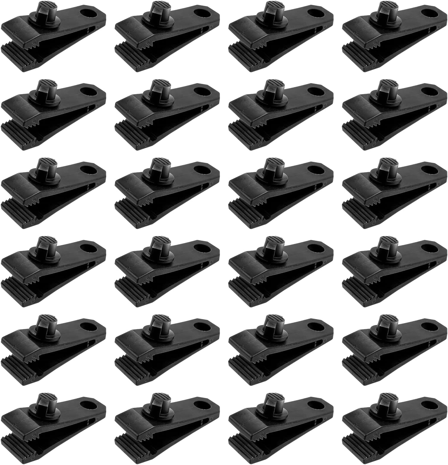 Fortuning's JDS Tarp Clips, Heavy Duty Thumb Screw Strong Lock Grip