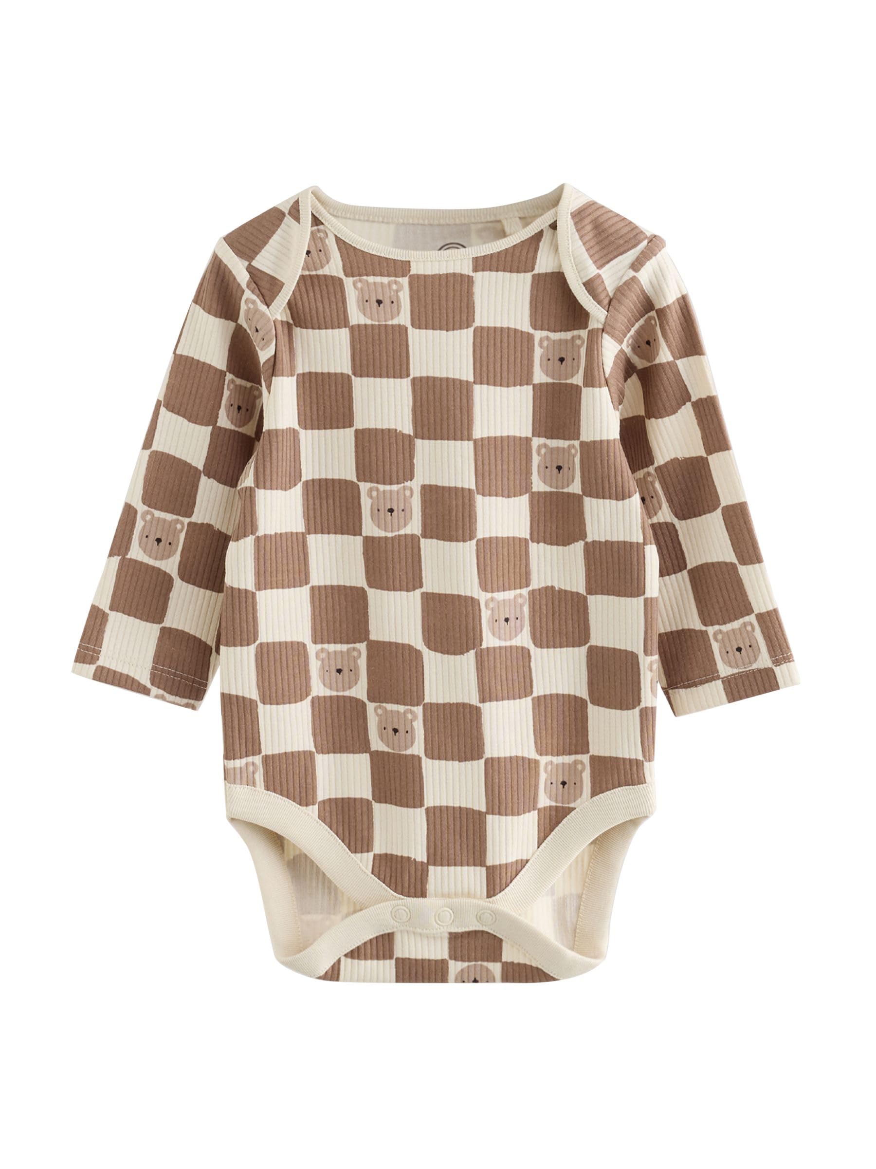 NEXT Bambini Confezione da 5 body a maniche lunghe