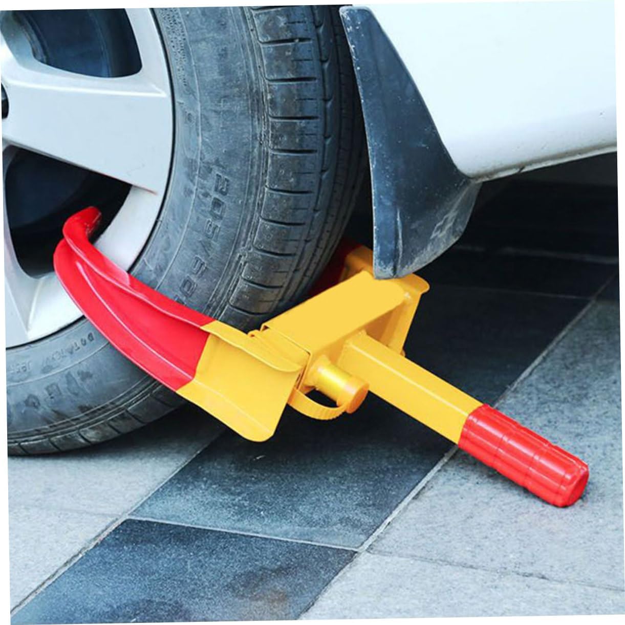 Ciieeo Car Anti-Theft Lock Wheel Lock Wheel Car Tires Clip Cold Rolled Steel